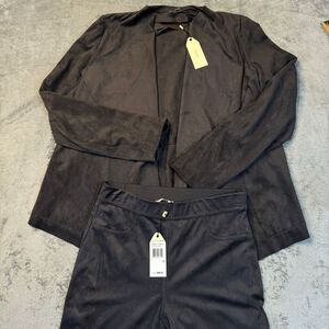 Sophie Max Pant Suit Set BRAND NEW Women's Size Medium‎ Max Studio Brown